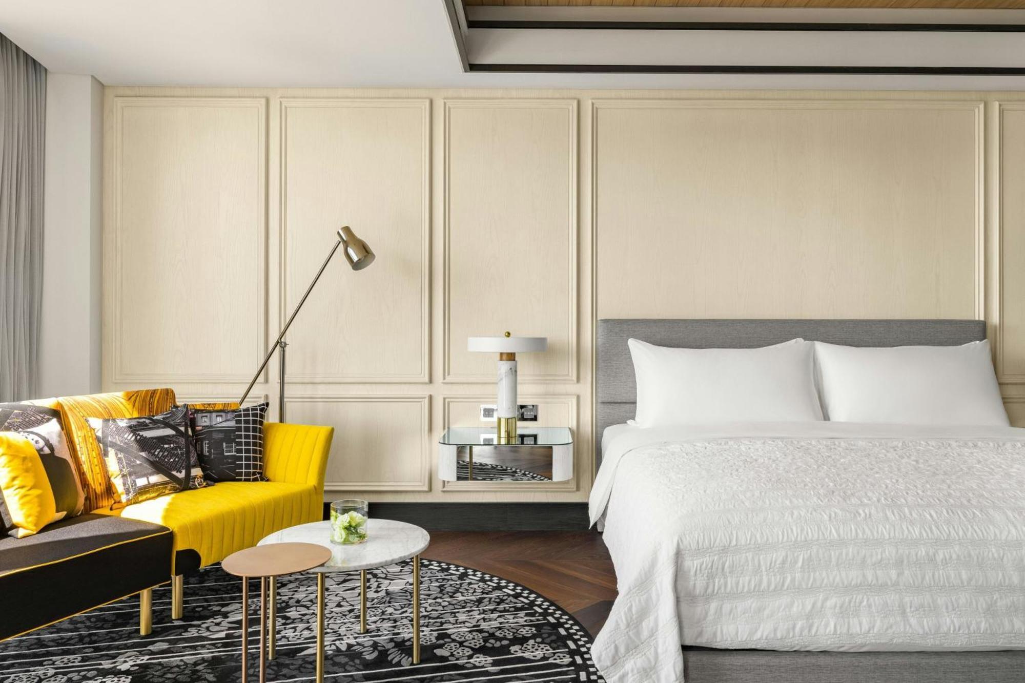 Le Meridien Тайчжун Екстер'єр фото A guest room at the hotel